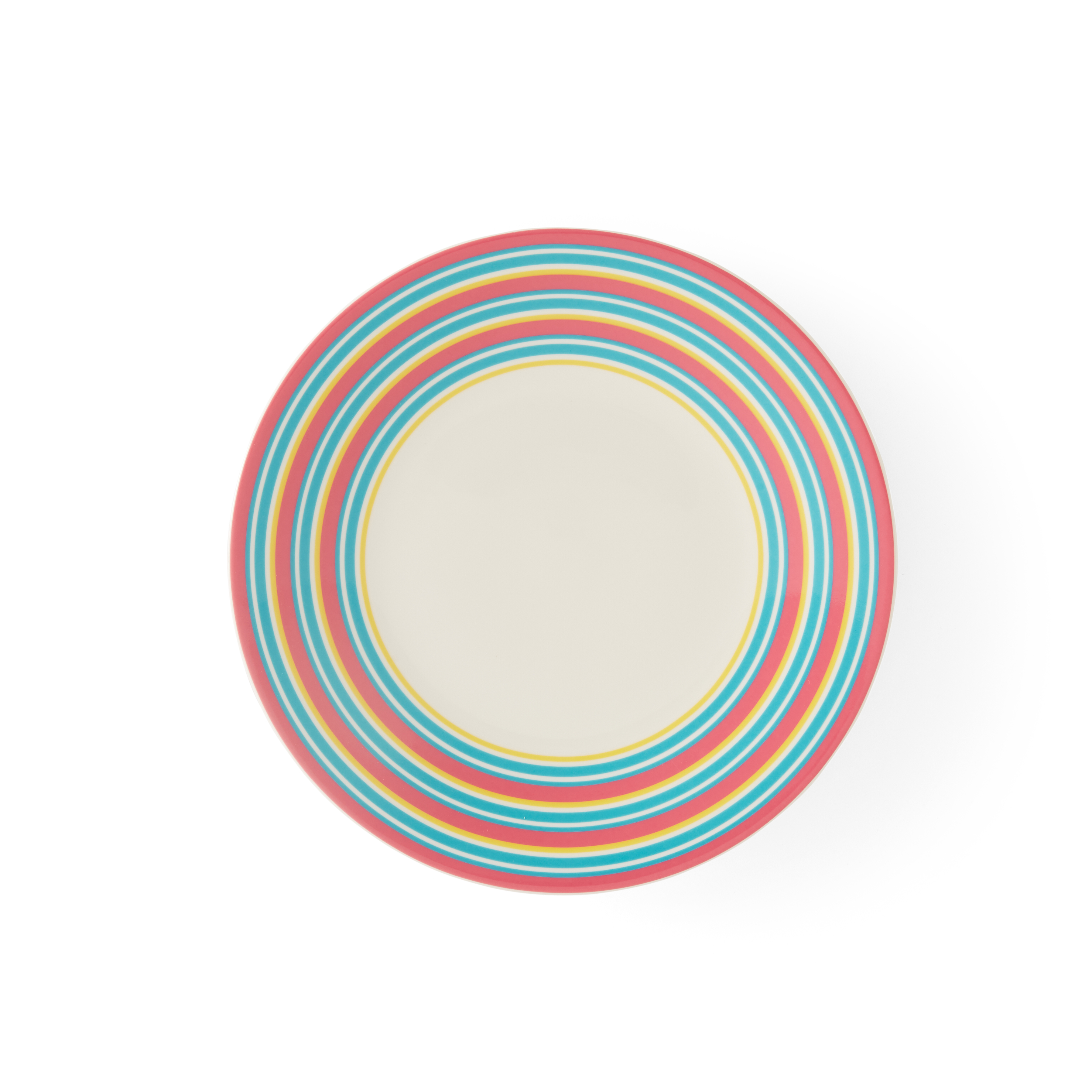 Calypso Stripe Salad Plate image number null
